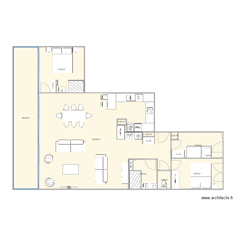 Pornichet V1 2. Plan de 0 pièce et 0 m2