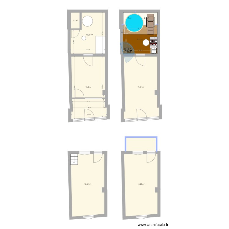 Commerce3rois. Plan de 0 pièce et 0 m2