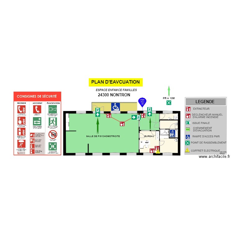 ram. Plan de 0 pièce et 0 m2