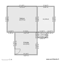 Sejour Entree Chambre degagement