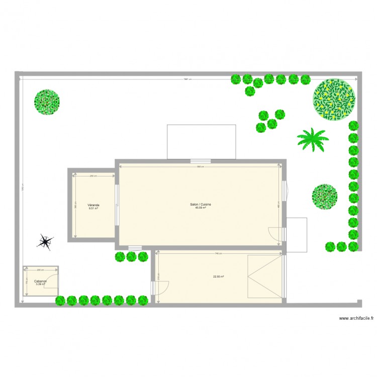 Maison LaBaule. Plan de 0 pièce et 0 m2