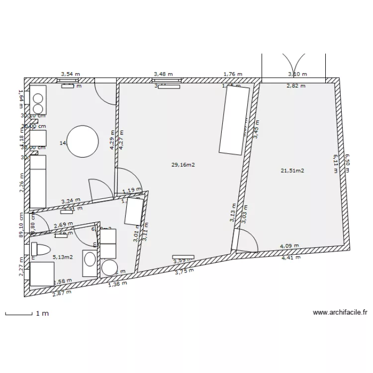 Pierrette RC. Plan de 
