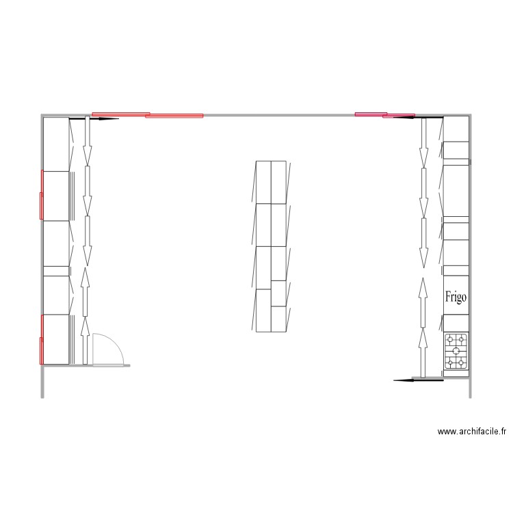 cui. Plan de 0 pièce et 0 m2