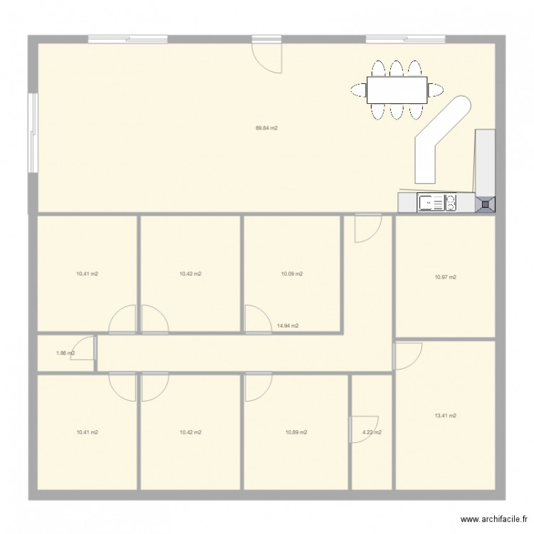 maison 6 chambres . Plan de 0 pièce et 0 m2