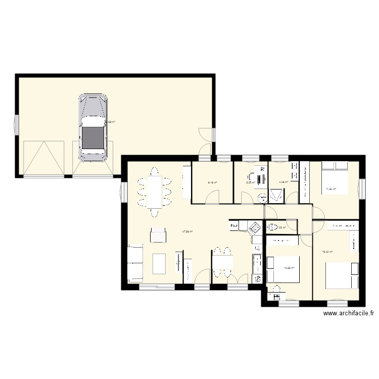 Plan maison 1512. Plan de 0 pièce et 0 m2
