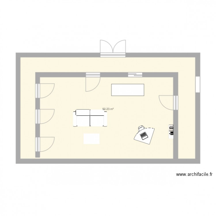 théatre. Plan de 0 pièce et 0 m2