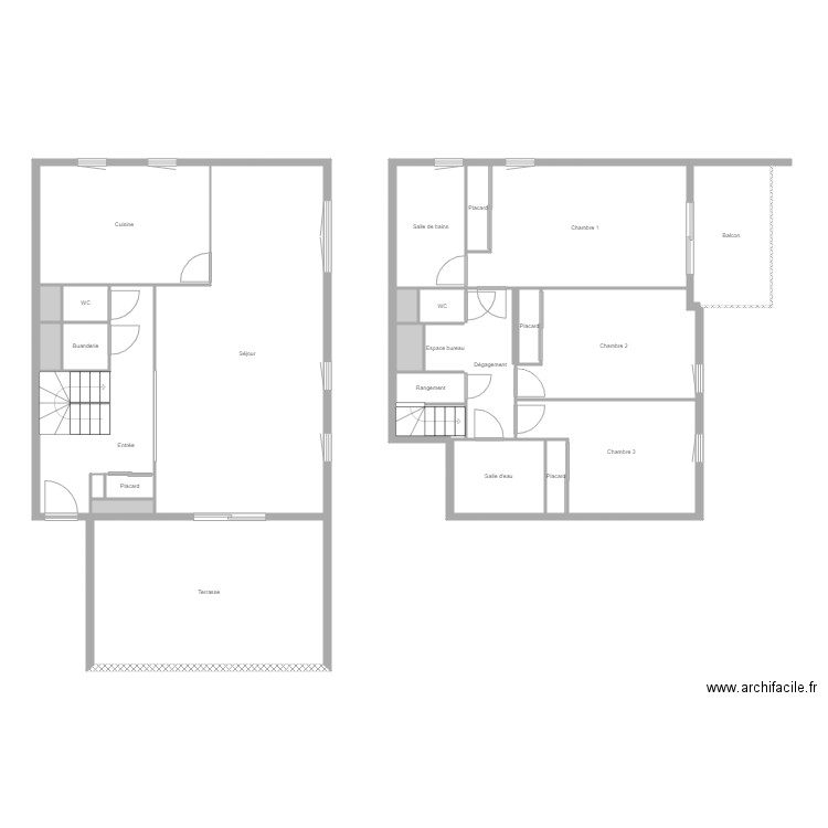 BONACORSI. Plan de 0 pièce et 0 m2