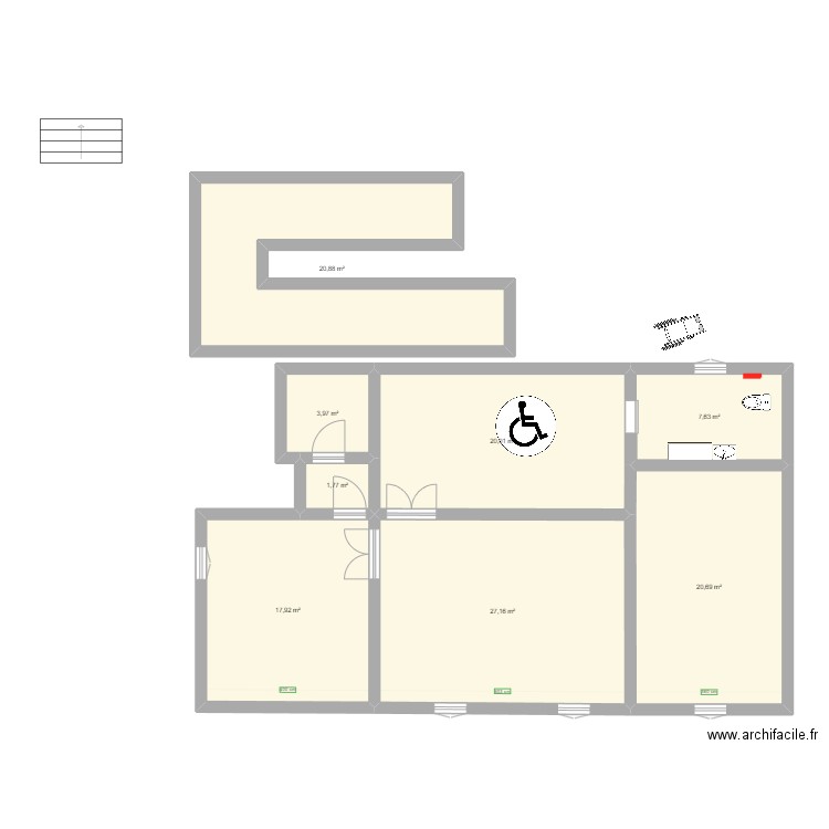 PARTIEL (partager) Modifier. Plan de 0 pièce et 0 m2