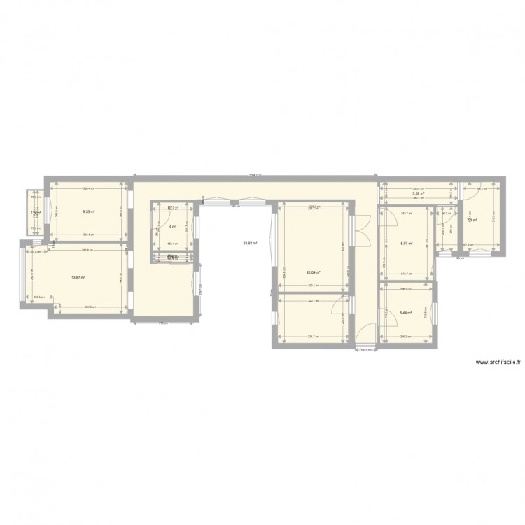 Castello 14 1. Plan de 0 pièce et 0 m2