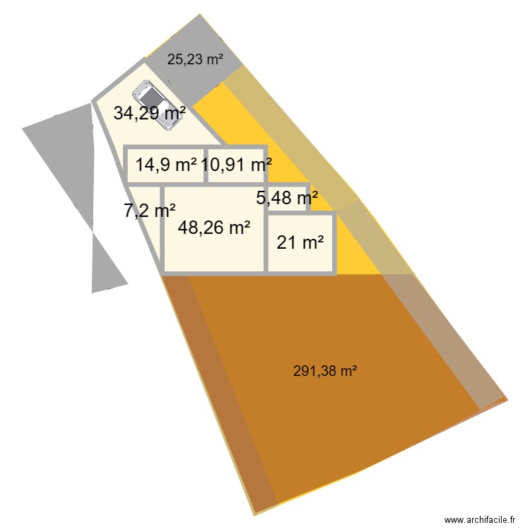 tt-. Plan de 0 pièce et 0 m2