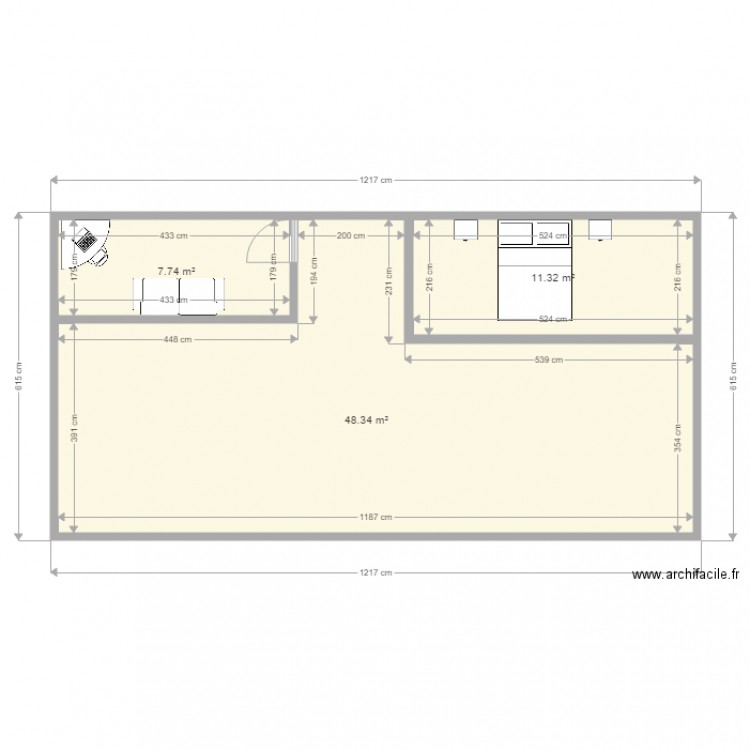 MAISON ANTOINE. Plan de 0 pièce et 0 m2