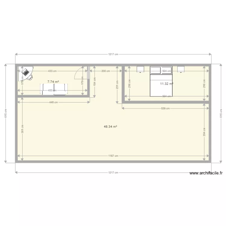 MAISON ANTOINE. Plan de MAISON ANTOINE. Plan de