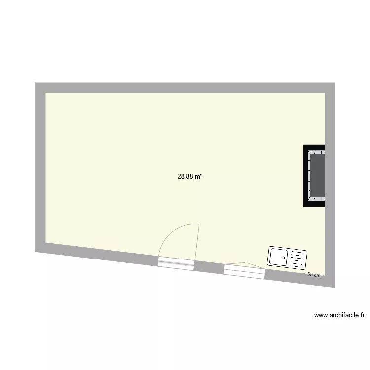 Limeuil cuisine. Plan de 