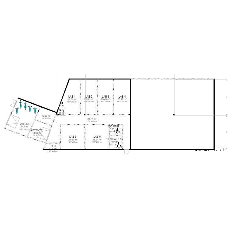 ANNECY VERSION 6 LABS. Plan de 0 pièce et 0 m2