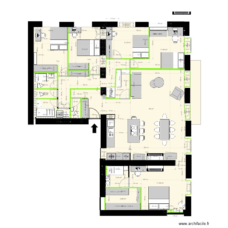 29 crs FR v17. Plan de 0 pièce et 0 m2
