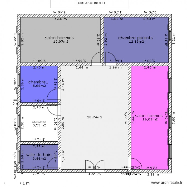 ABOUNOUH2. Plan de 0 pièce et 0 m2