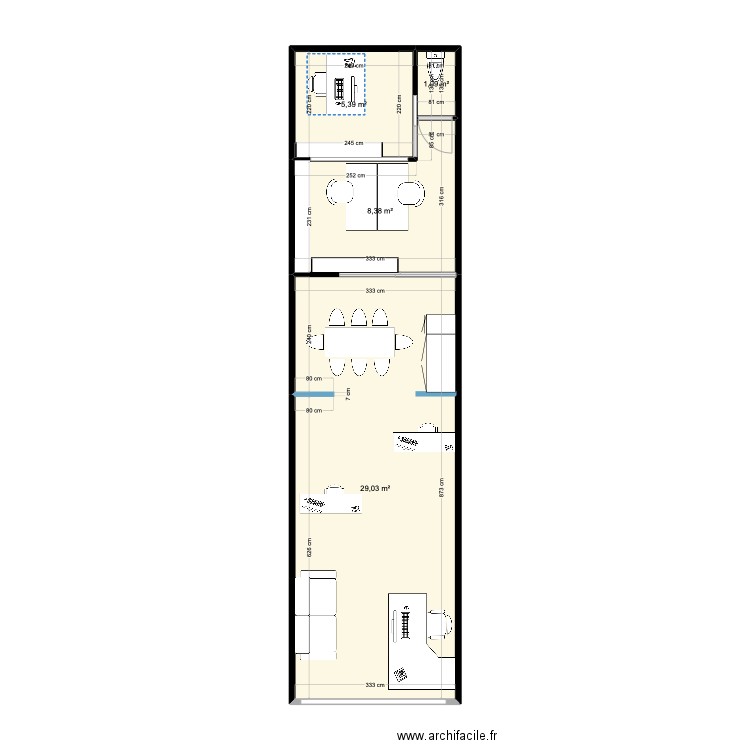 PLAN AGNCE . Plan de 0 pièce et 0 m2