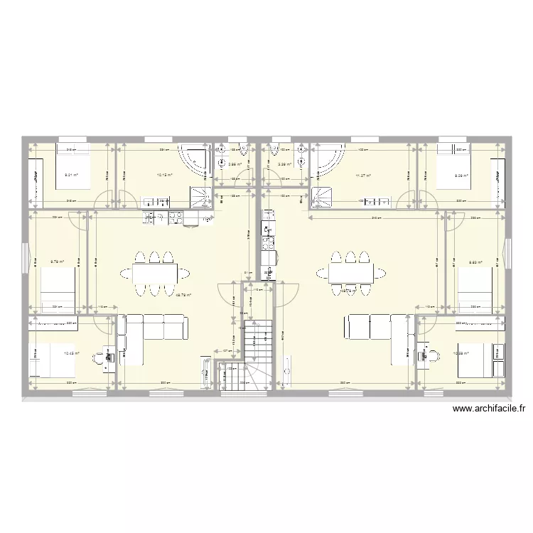 ETAGE. Plan de ETAGE. Plan de