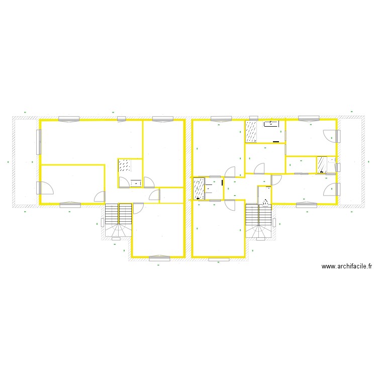 SAINT JULIEN étage . Plan de 0 pièce et 0 m2