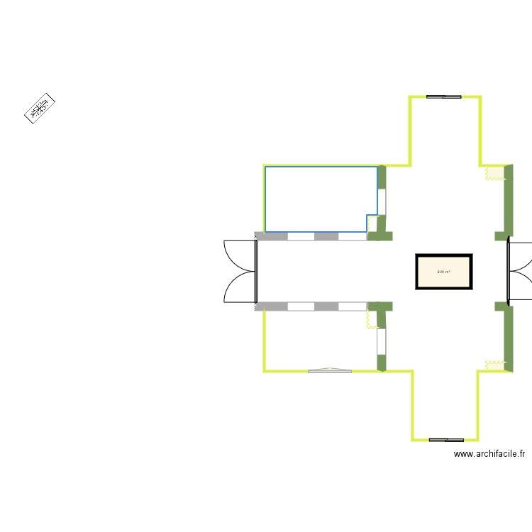 Bar rooftop. Plan de 0 pièce et 0 m2