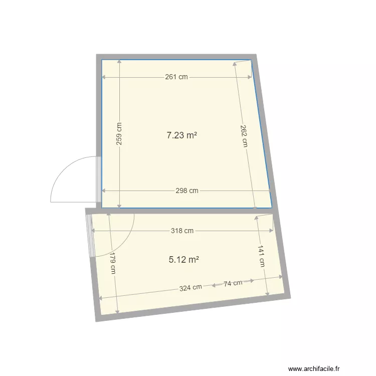 chambre naked santo tome. Plan de 