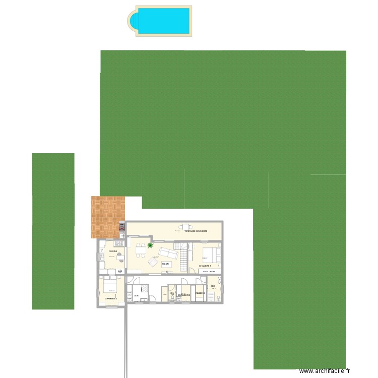 LA ROQUE BB 4. Plan de 0 pièce et 0 m2