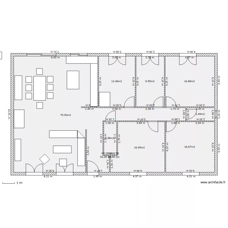maison doudou. Plan de 