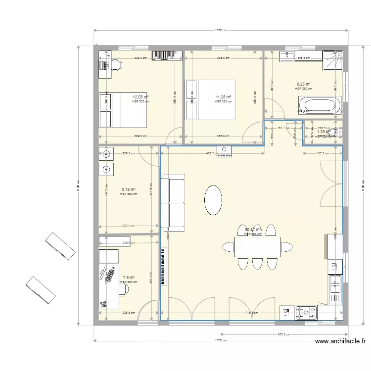 habitation arancio. Plan de habitation arancio. Plan de