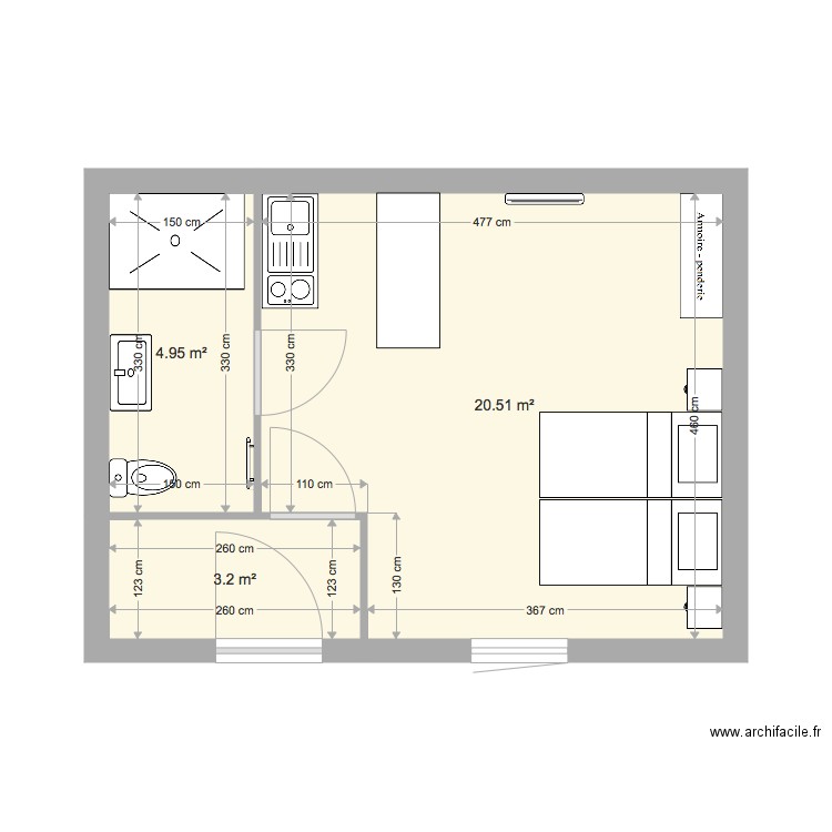 PLAN MAISON DES MAITRE. Plan de 0 pièce et 0 m2