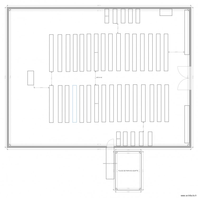 EGLISE DE TAVERS. Plan de 0 pièce et 0 m2