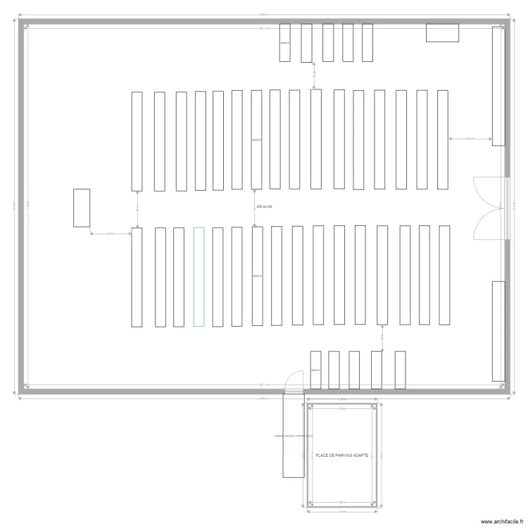EGLISE DE TAVERS. Plan de EGLISE DE TAVERS. Plan de