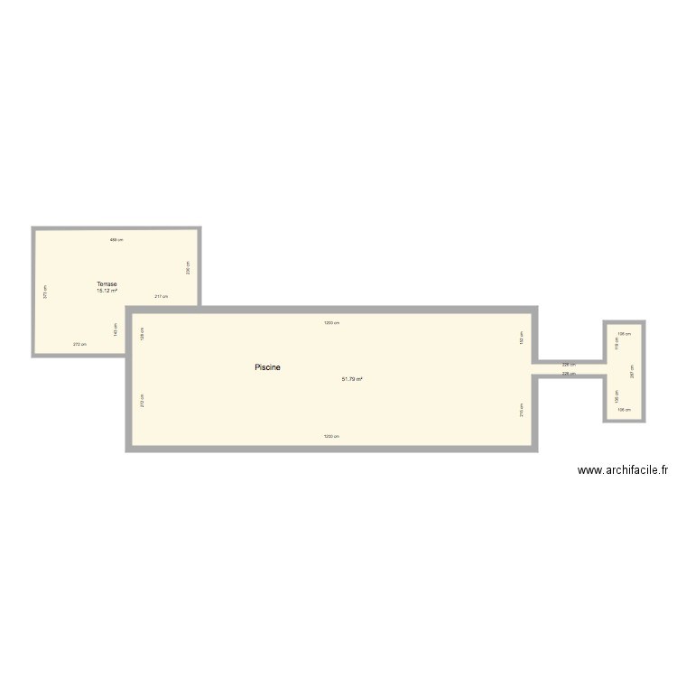 Piscine Doussac. Plan de 0 pièce et 0 m2