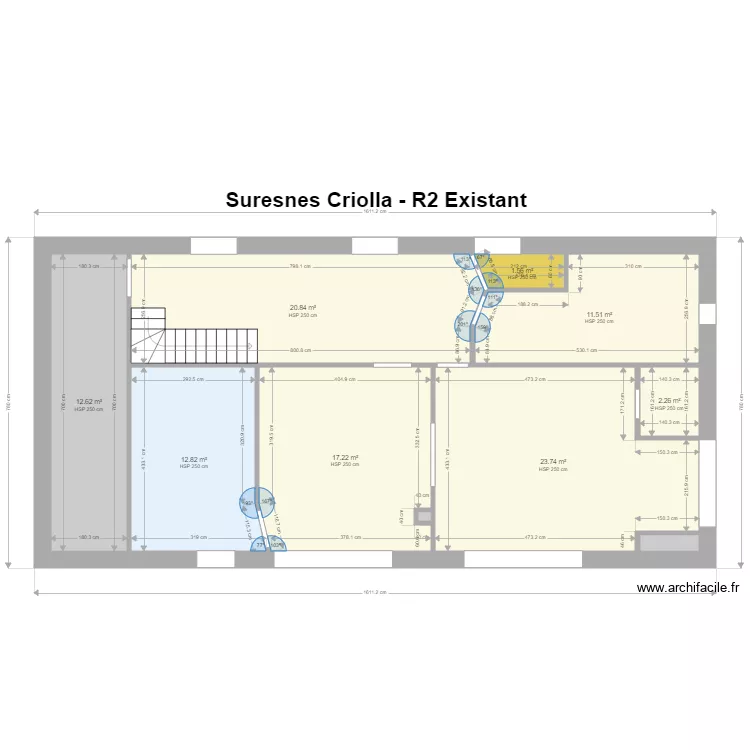 20200302 SRA Criolla R2 Existant. Plan de 