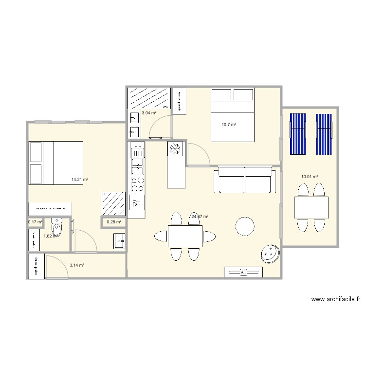 Santa Clara 2 optimiséV3. Plan de 0 pièce et 0 m2