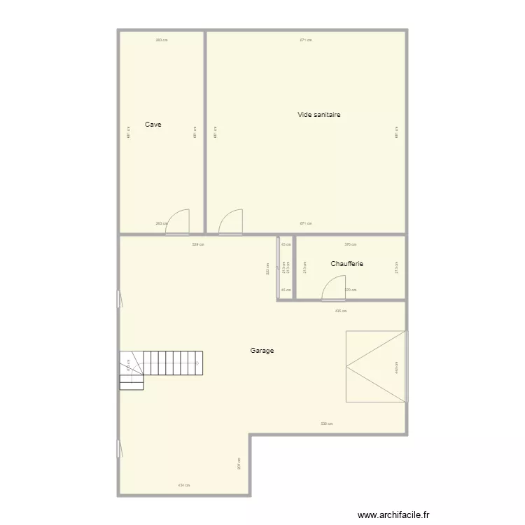 JULLIEN Germain. Plan de 