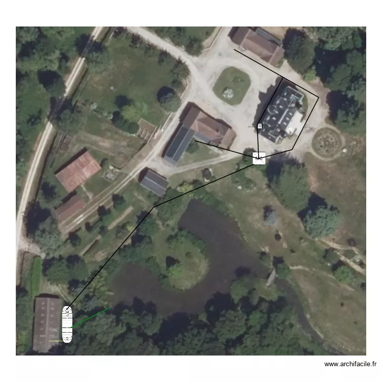 chateau wu assainissement. Plan de 