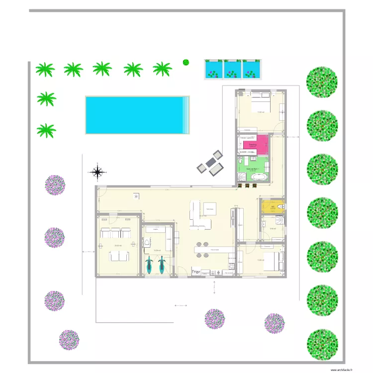 SR 2ch esquisse Cuisine bas. Plan de SR 2ch esquisse Cuisine bas. Plan de