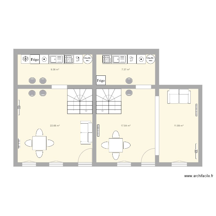 auffay. Plan de 0 pièce et 0 m2