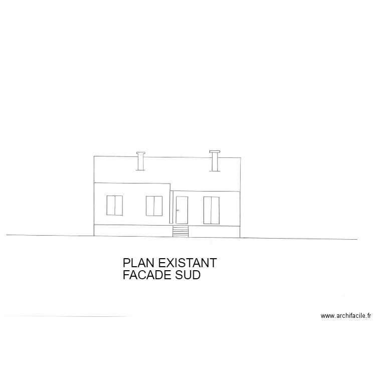 PLAN EXISYANT 1. Plan de 0 pièce et 0 m2