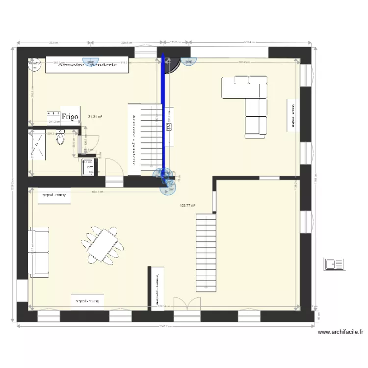 chez moi 16250 4 bis. Plan de 