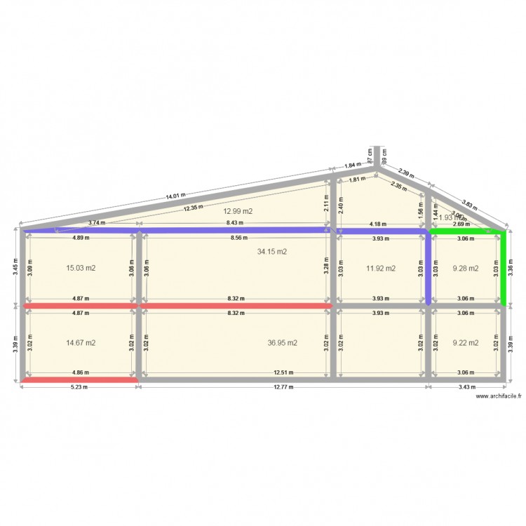XArch007. Plan de 0 pièce et 0 m2