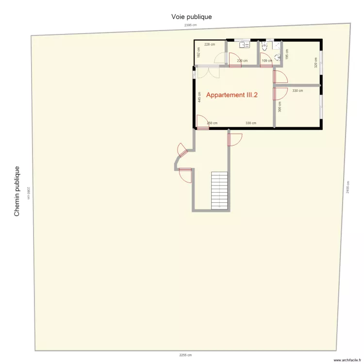 appartement III2. Plan de appartement III2. Plan de
