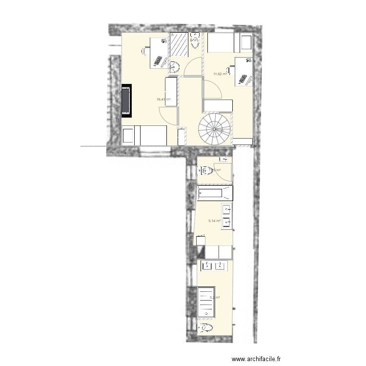 19FR 5ème fond v4. Plan de 0 pièce et 0 m2