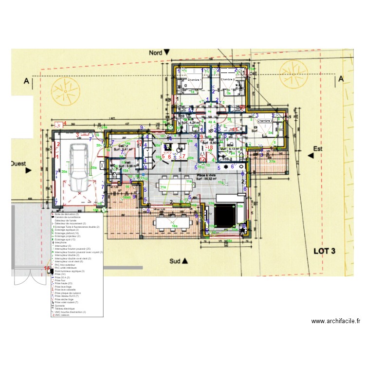 Aubenas mise à jour. Plan de 0 pièce et 0 m2