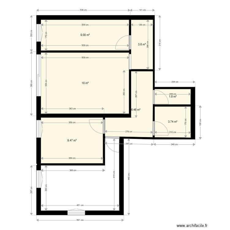 ligezza  claircigny . Plan de 0 pièce et 0 m2