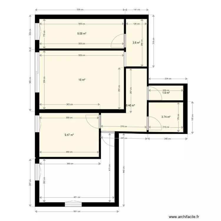 ligezza  claircigny . Plan de 