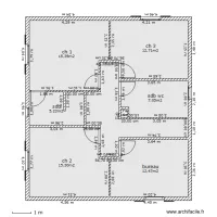 plan interieur de l'etage