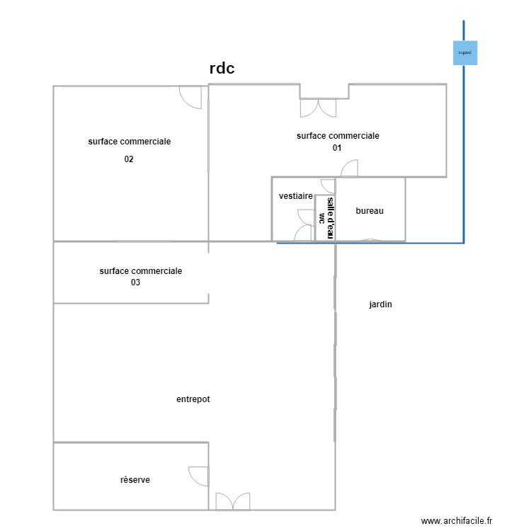 cornil mag ass. Plan de 0 pièce et 0 m2