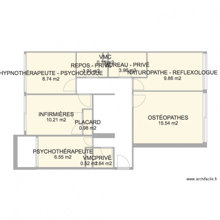 PLAN CAB. Plan de 0 pièce et 0 m2