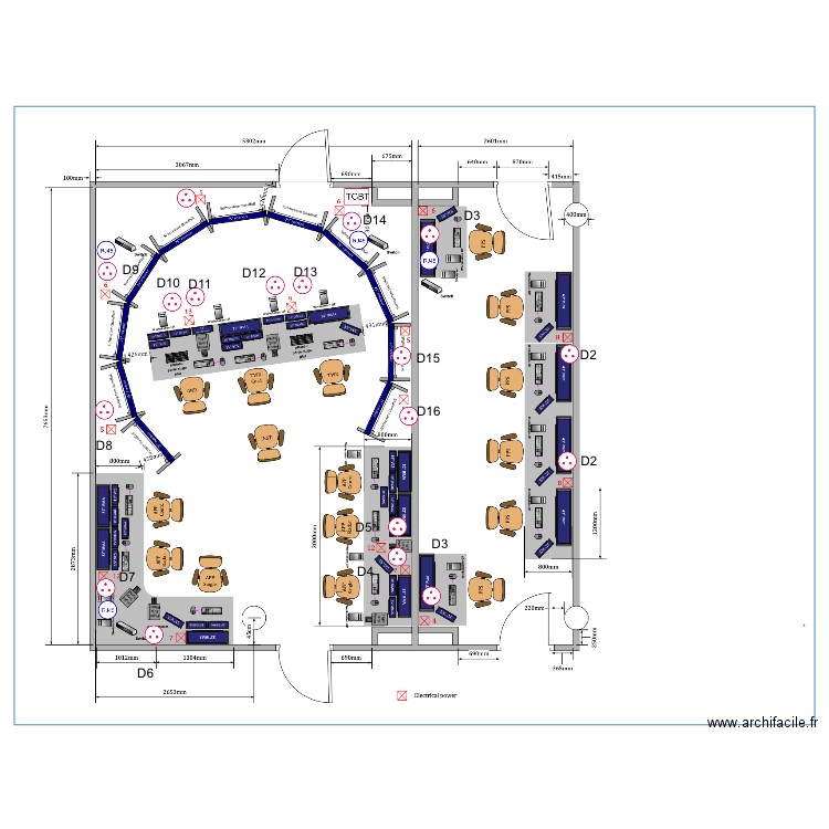 simulateur DGAC. Plan de 0 pièce et 0 m2